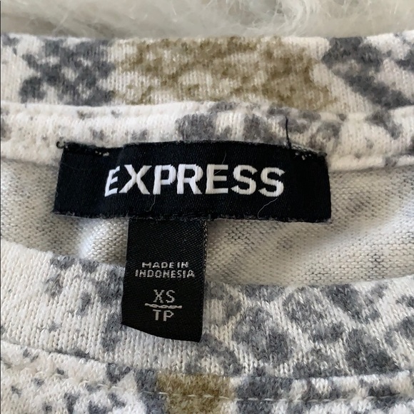 Express Python Shirt  Like New - Picture 4 of 4